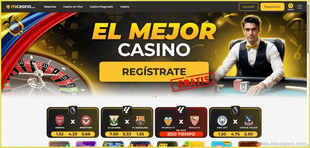 Apuestas Mi Casino: deportes, cuotas y funcionamiento en Chile